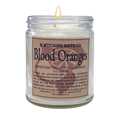 Blood Orange Soy Wax Candles 9oz