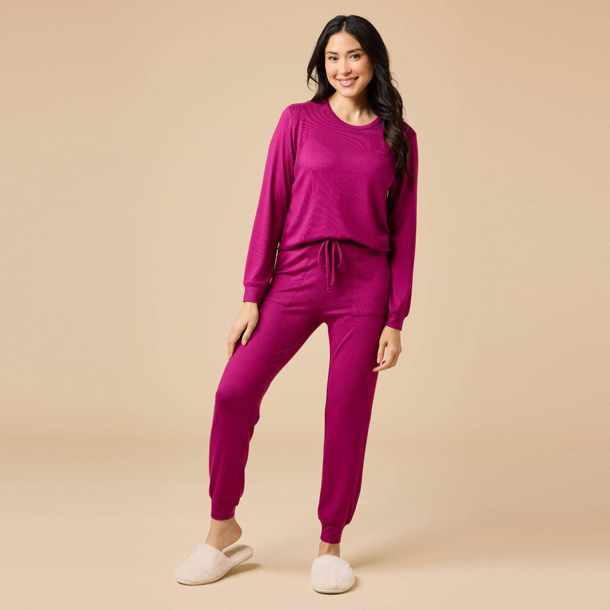 Women's Cloud Soft Dream Crew Neck Lounge Set - Oprah's Fave
