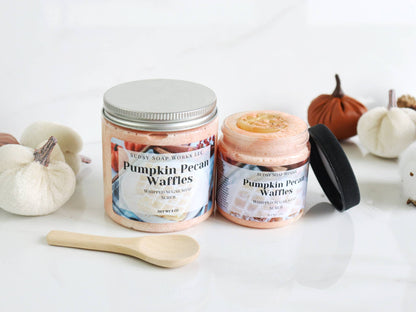 Pumpkin Pecan Waffles Whipped Sugar Scrub