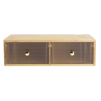 Stylish and Eco-Friendly Bodico Bamboo Cosmetic Storage