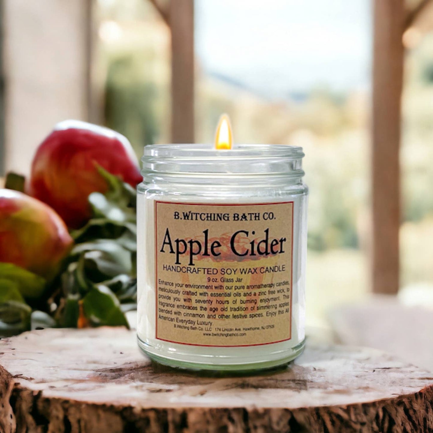 Apple Cider Soy Wax Candles 9oz