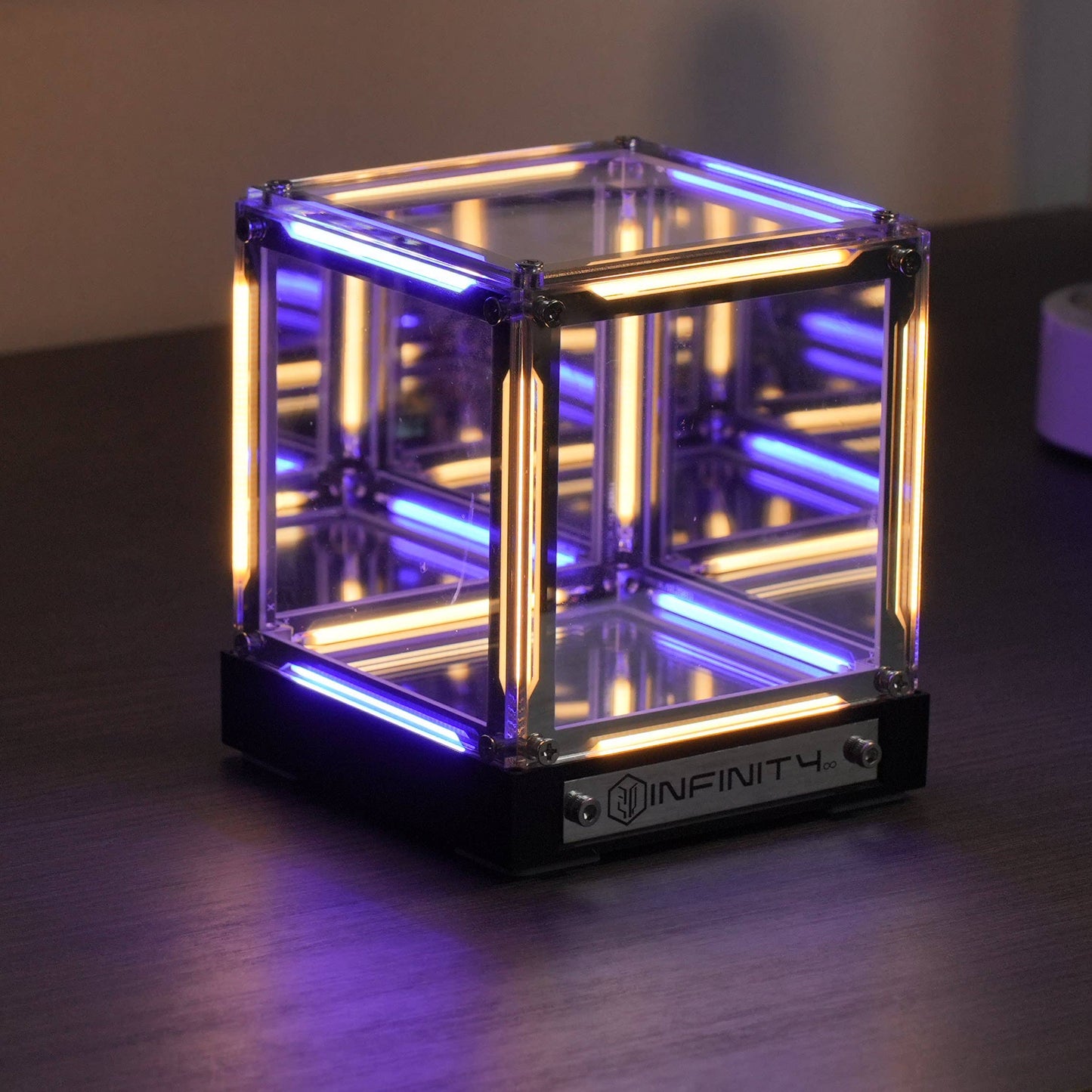 Dimmable Cube Infinity Mirror Night Light