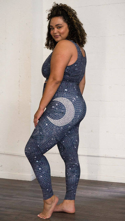 Celestial Mosaic - Buttery Soft Athleisure Leggings: S