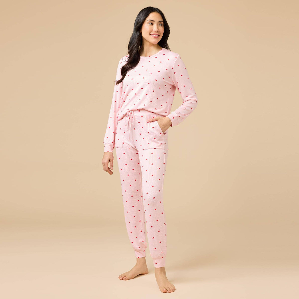 Women's Cloud Soft Dream Crew Neck Lounge Set - Oprah's Fave