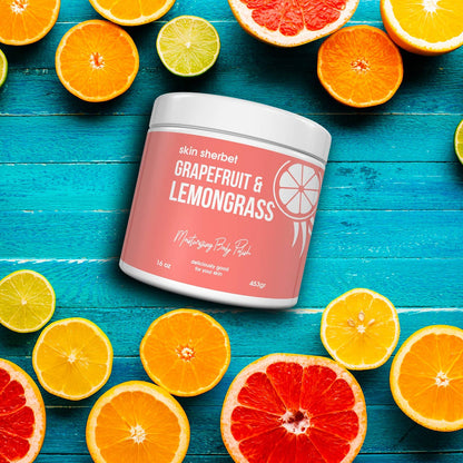 Skin Sherbet Grapefruit & Lemongrass Body Polish Salt Scrub: Retail Product