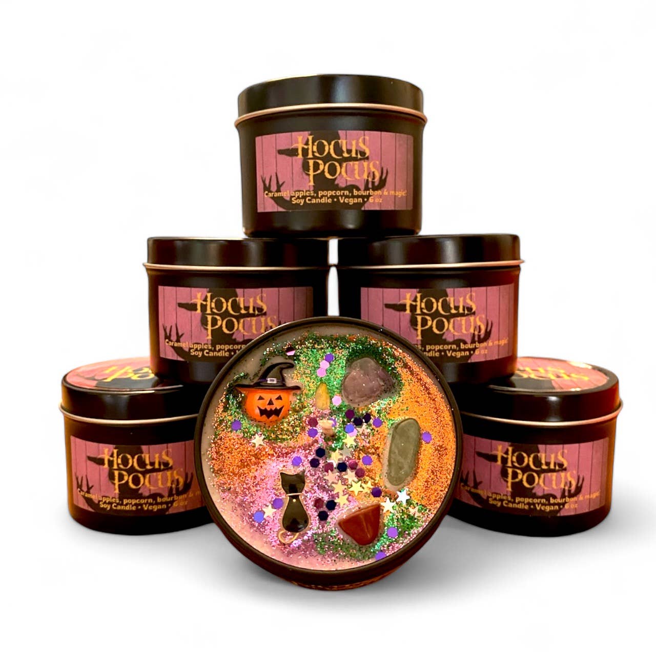 Hocus Pocus Candle |  Halloween | Caramel, Apples & Treats  