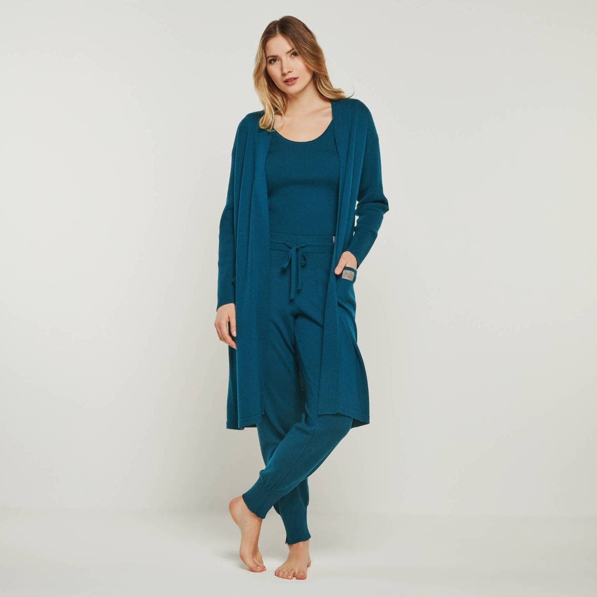 Jacket Blossom Pants Bella: Teal / M