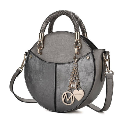 MKF Collection Nobella Crossbody Handbag By Mia K.: Wine