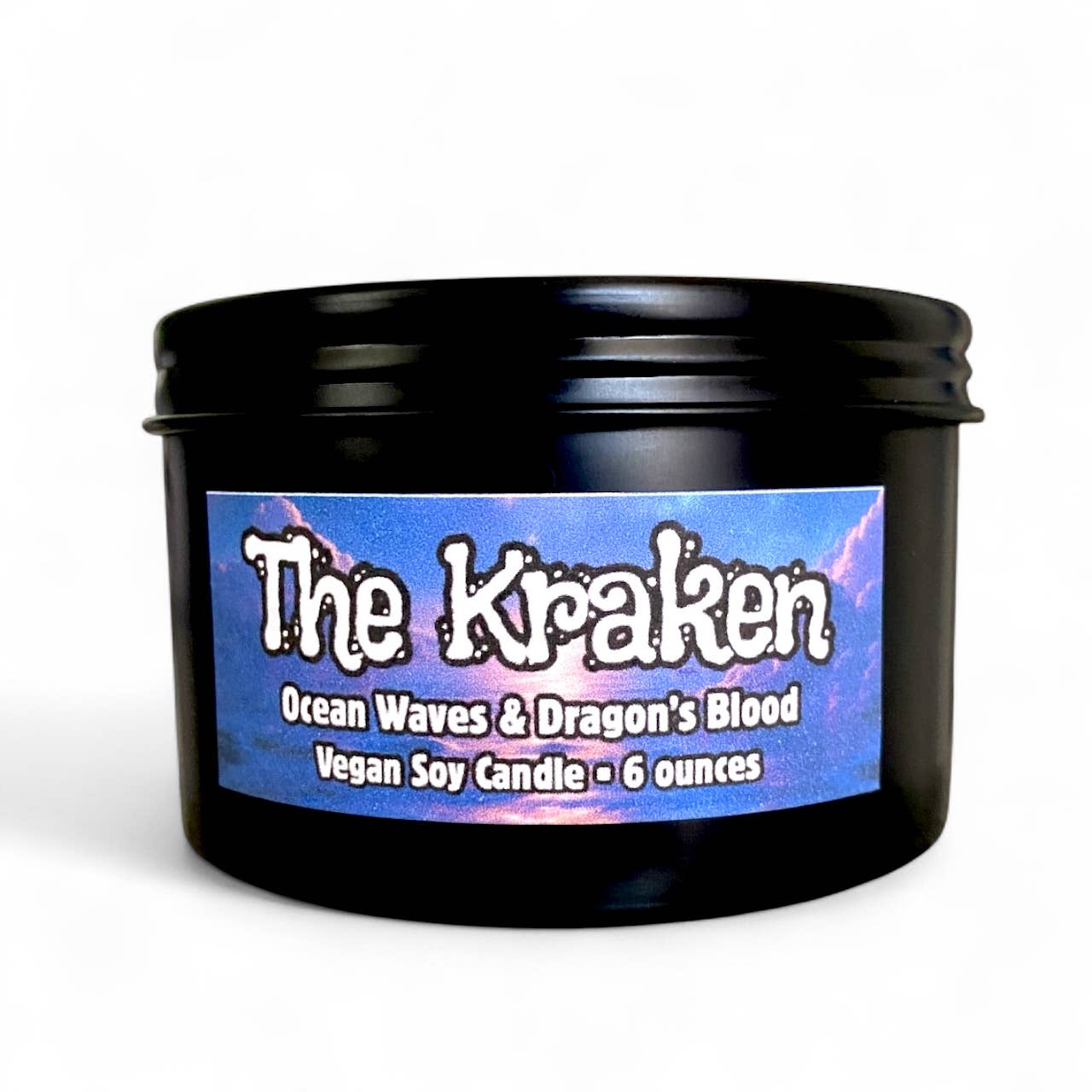 The Kraken Candle | Ocean & Dragon’s Blood Scented | Fall