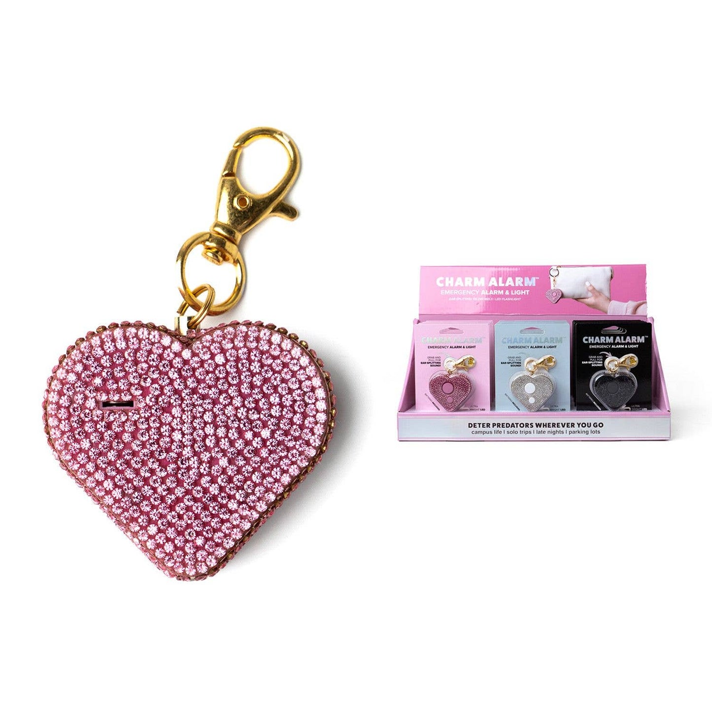 Charm Alarm 2-in-1 Alarm & Flashlight