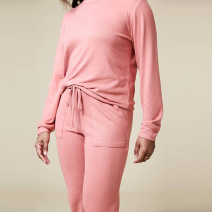 Women's Cloud Soft Dream Crew Neck Lounge Set - Oprah's Fave