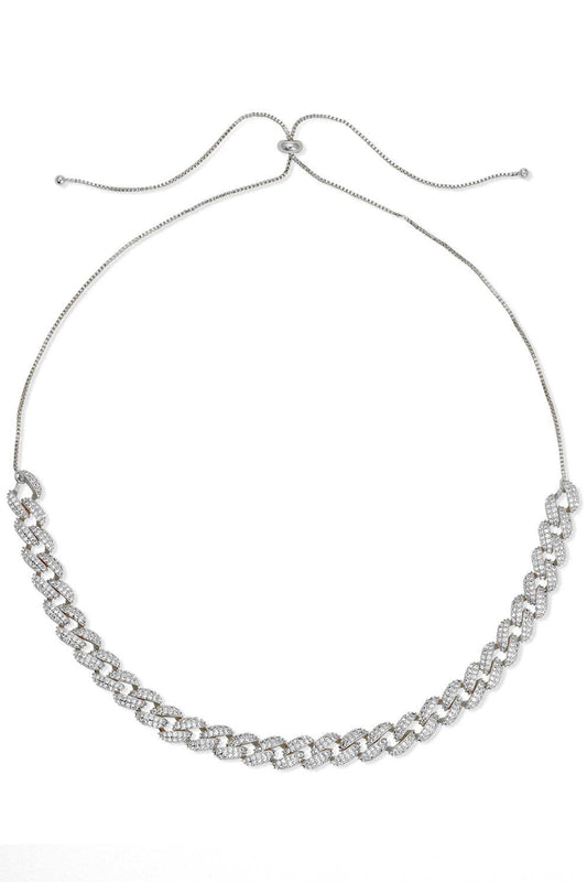 Alexandria Cuban Link Collar Necklace