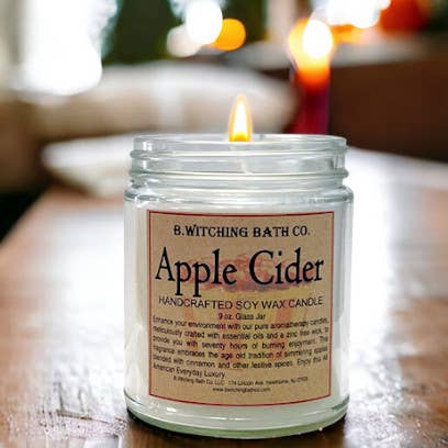 Apple Cider Soy Wax Candles 9oz