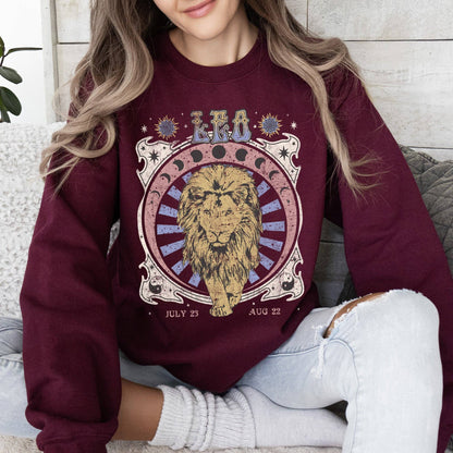 Leo Zodiac, Astrology, Horoscope Sweatshirt