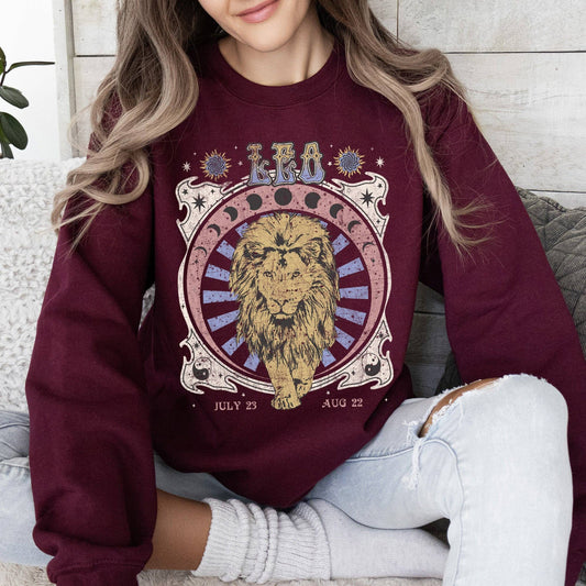 Leo Zodiac, Astrology, Horoscope Sweatshirt