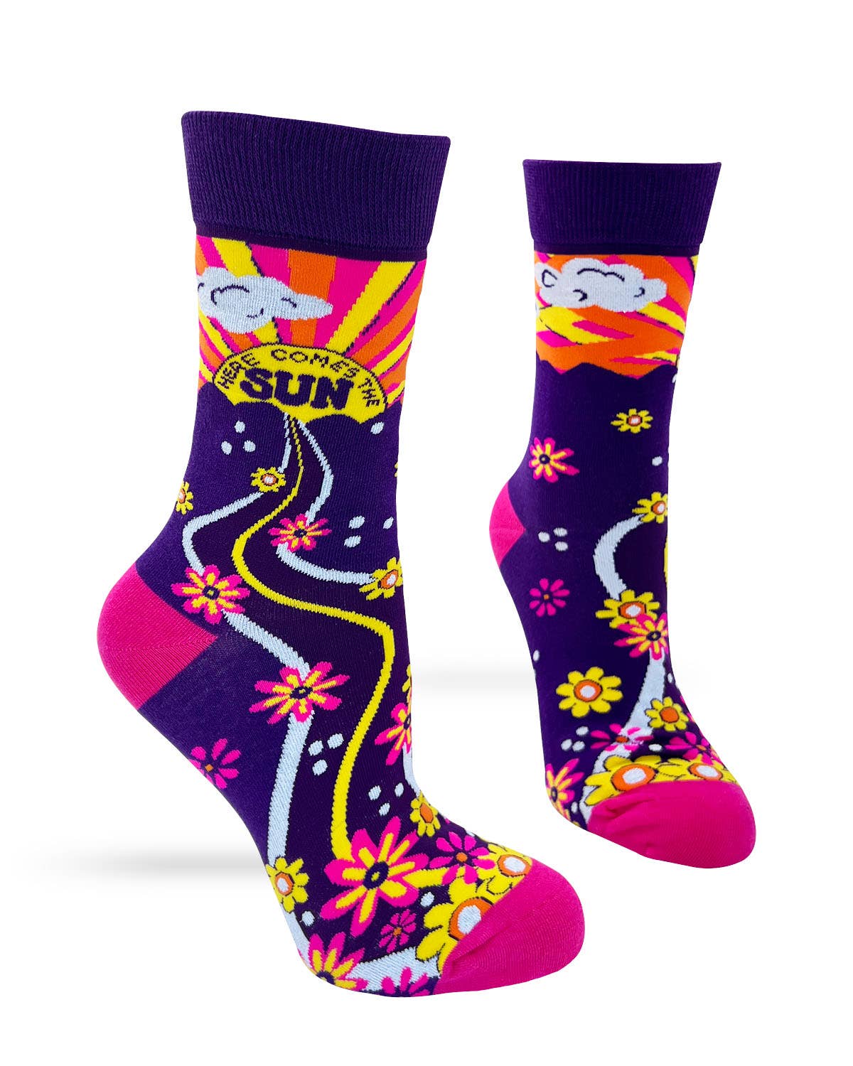 Here Comes The Sun Women's Crew Socks