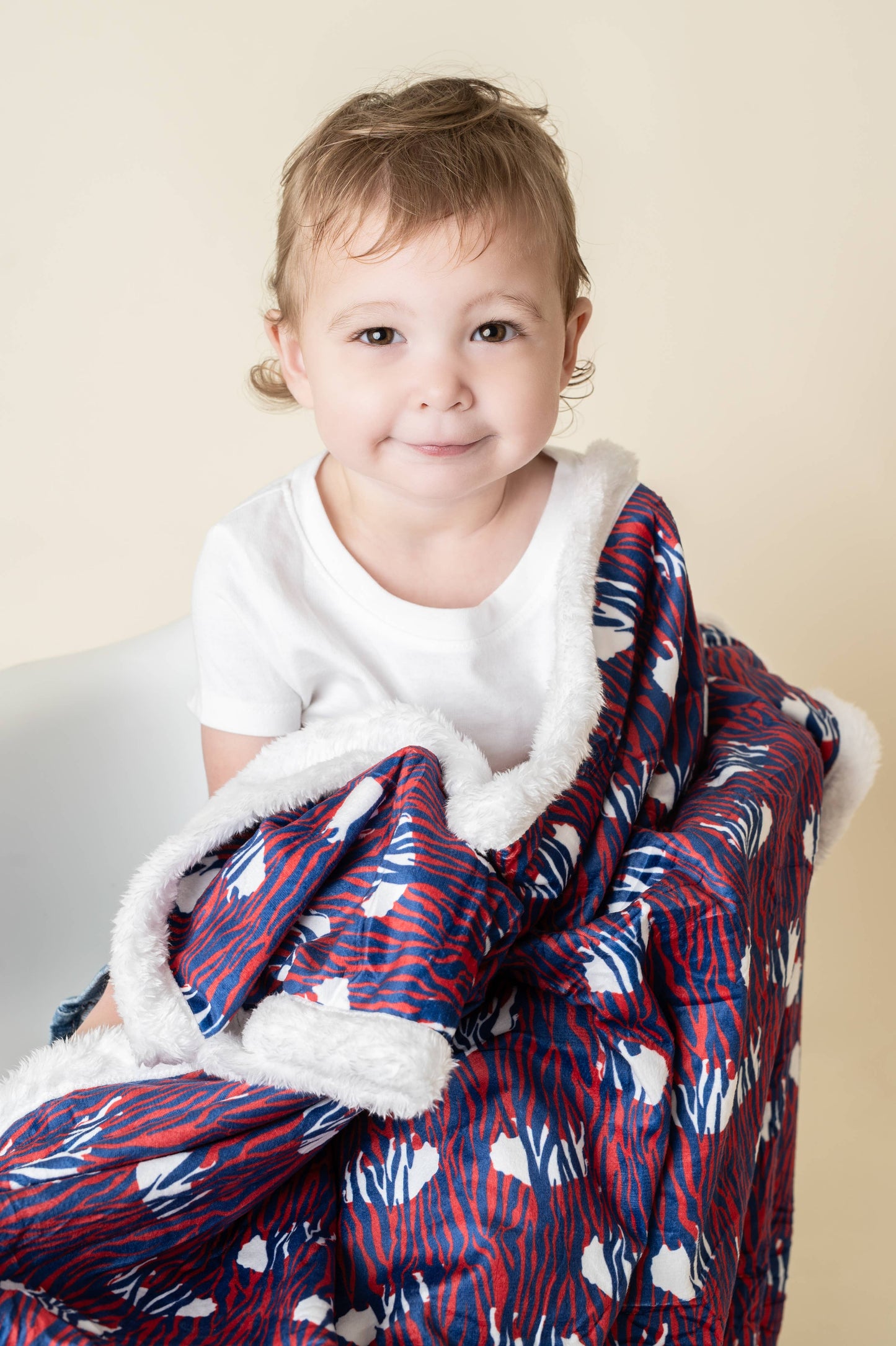 Zebra Buffalo Blanket