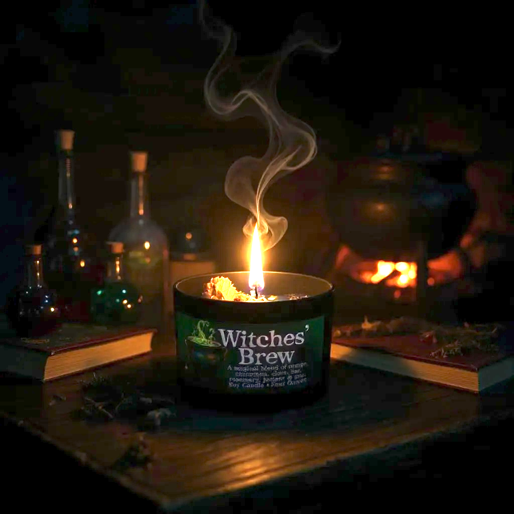 Witches’ Brew Candle | Cinnamon, Orange & Clove | Vegan
