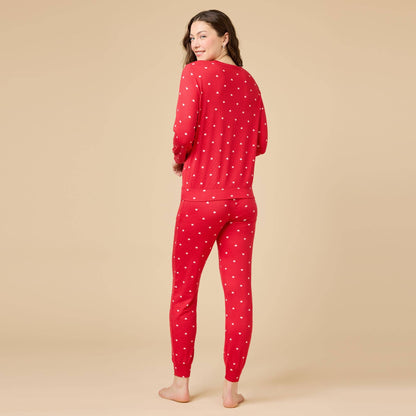 Women's Cloud Soft Dream Crew Neck Lounge Set - Oprah's Fave