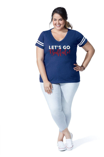 Bills Shirt for her | Buffalo shirt for her | plus size