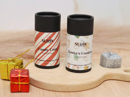 Candy Cane Lotion Bar Christmas