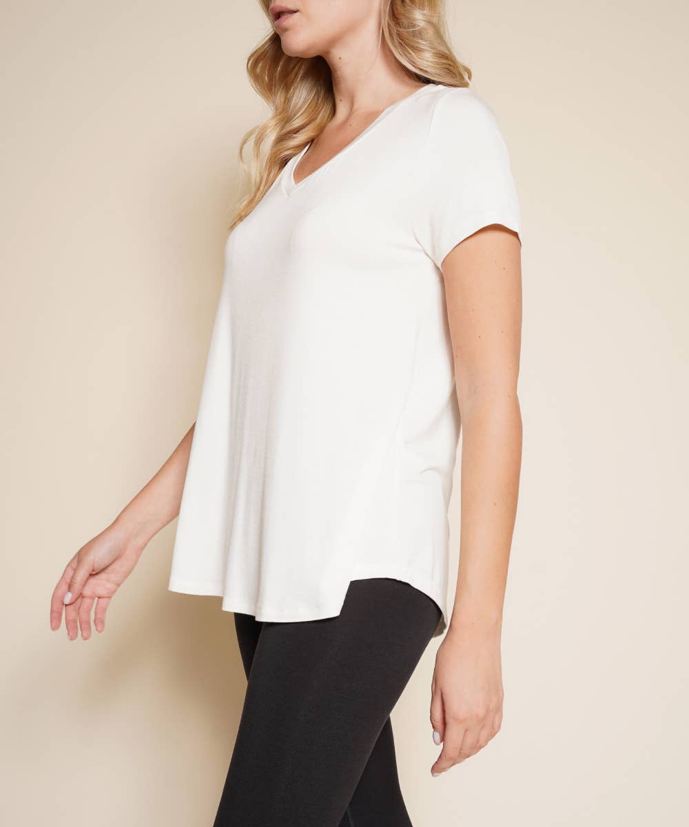 BAMBOO V NECK CLASSIC TOP PACKDEAL