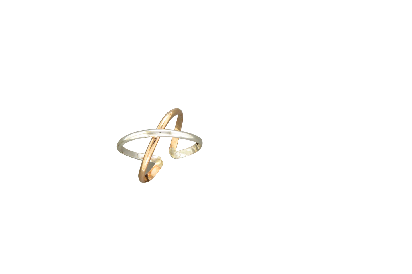 Criss-Cross Adjustable Toe Ring