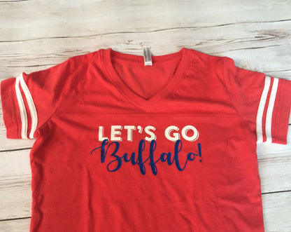 Bills Shirt for her | Buffalo shirt for her | plus size