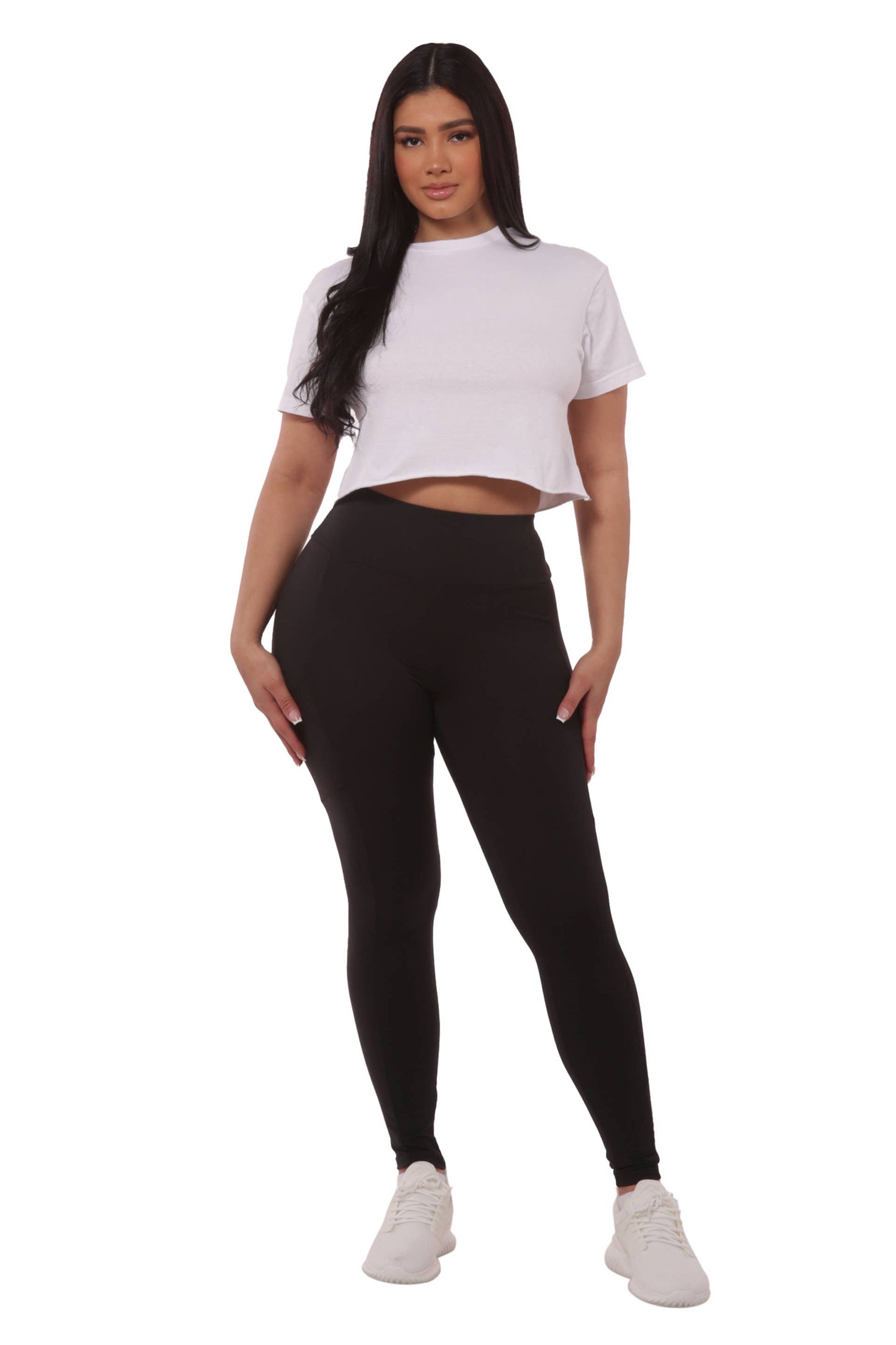 High Waist Fleece Leggings - Butt Lifting