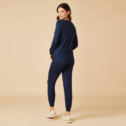 Women's Cloud Soft Dream Crew Neck Lounge Set - Oprah's Fave
