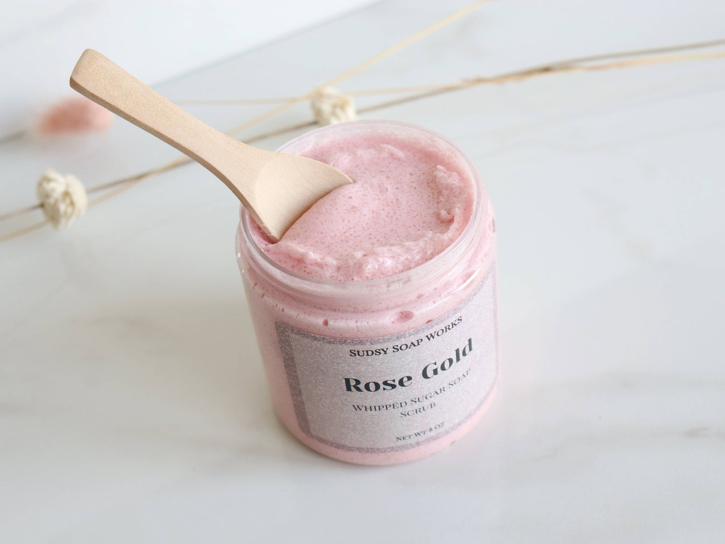 Rose Gold Whipped Sugar Scrub
