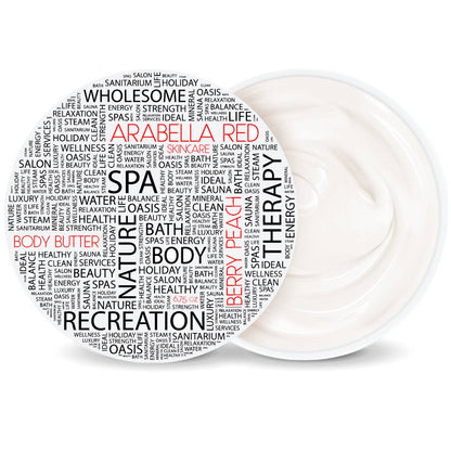 Berry Peachy Whipped Body Butter - 6.75oz - All Natural: Retail Product