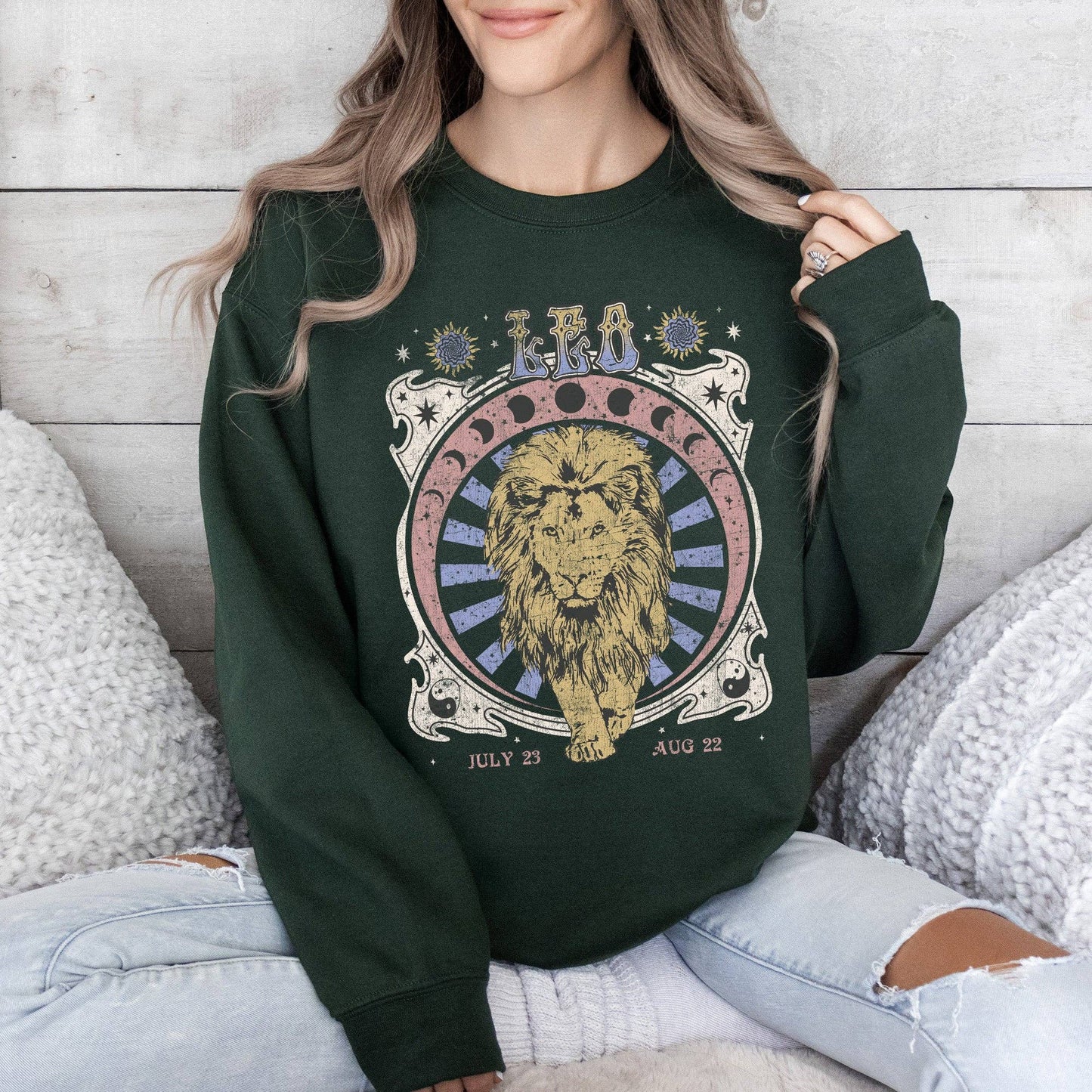 Leo Zodiac, Astrology, Horoscope Sweatshirt
