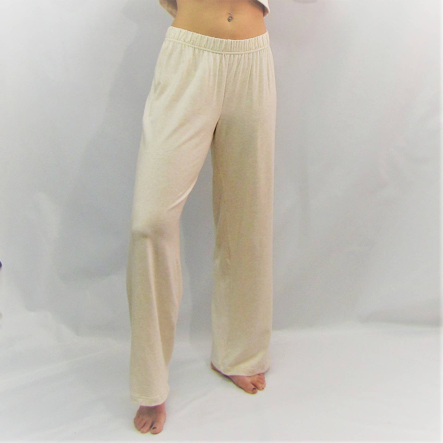Lounge pant bamboo/cotton: Denim / Large