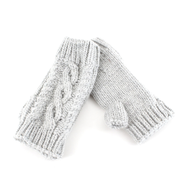 S24152B Cable Knit Gloves
