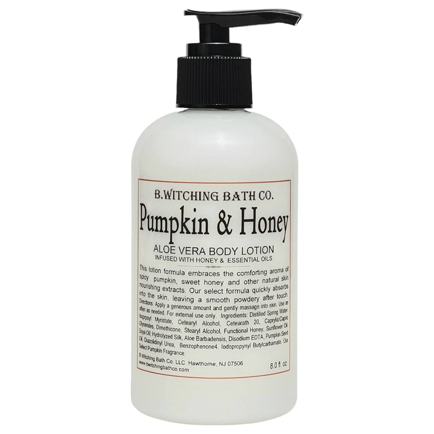 Pumpkin & Honey Aloe Vera Body Lotion 8oz.
