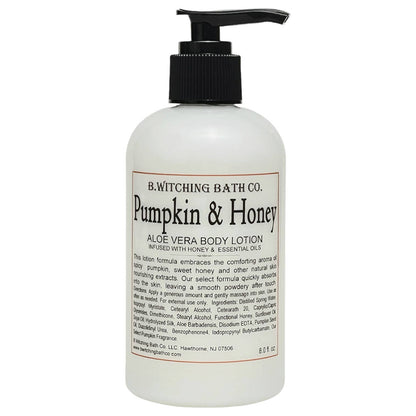 Pumpkin & Honey Aloe Vera Body Lotion 8oz.