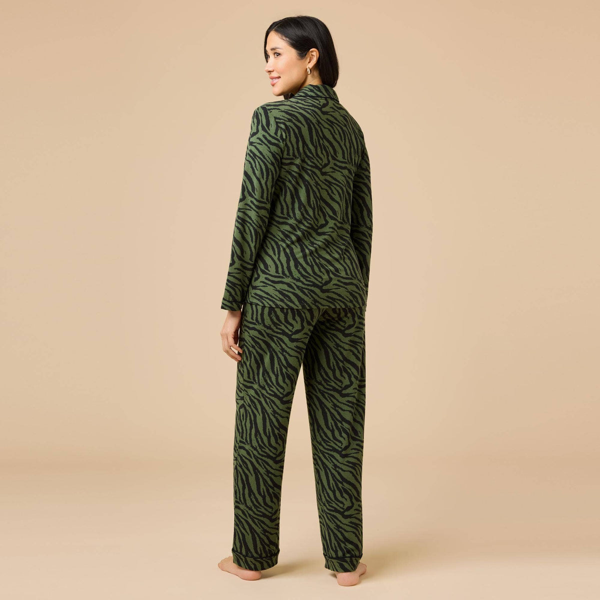 Sleep Soft Slim Notch Collar PJ Set in Prints and Solids