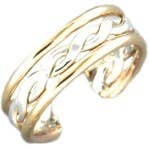 Stacked Flat Twist Ear Cuff