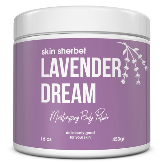 Skin Sherbet Lavender Dreams Body Polish Salt Scrub - 23oz