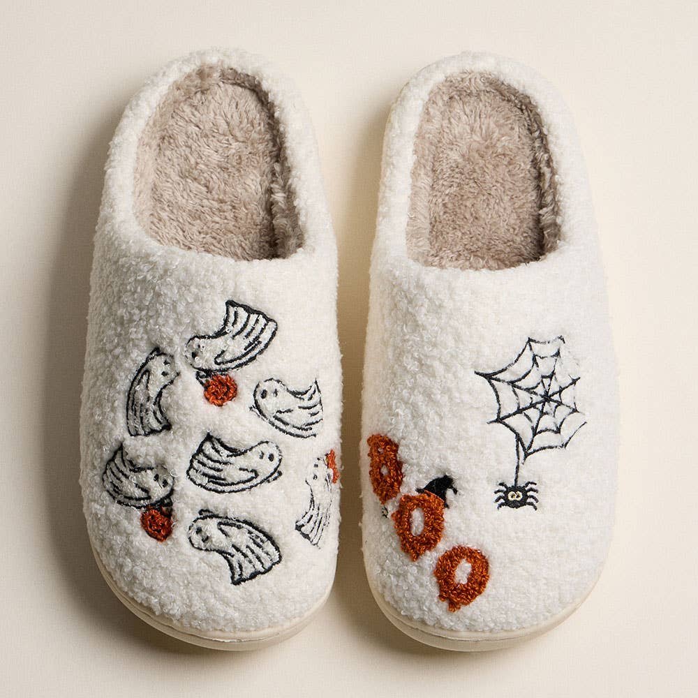 6Pairs - Spooky Cute Indoor Slippers