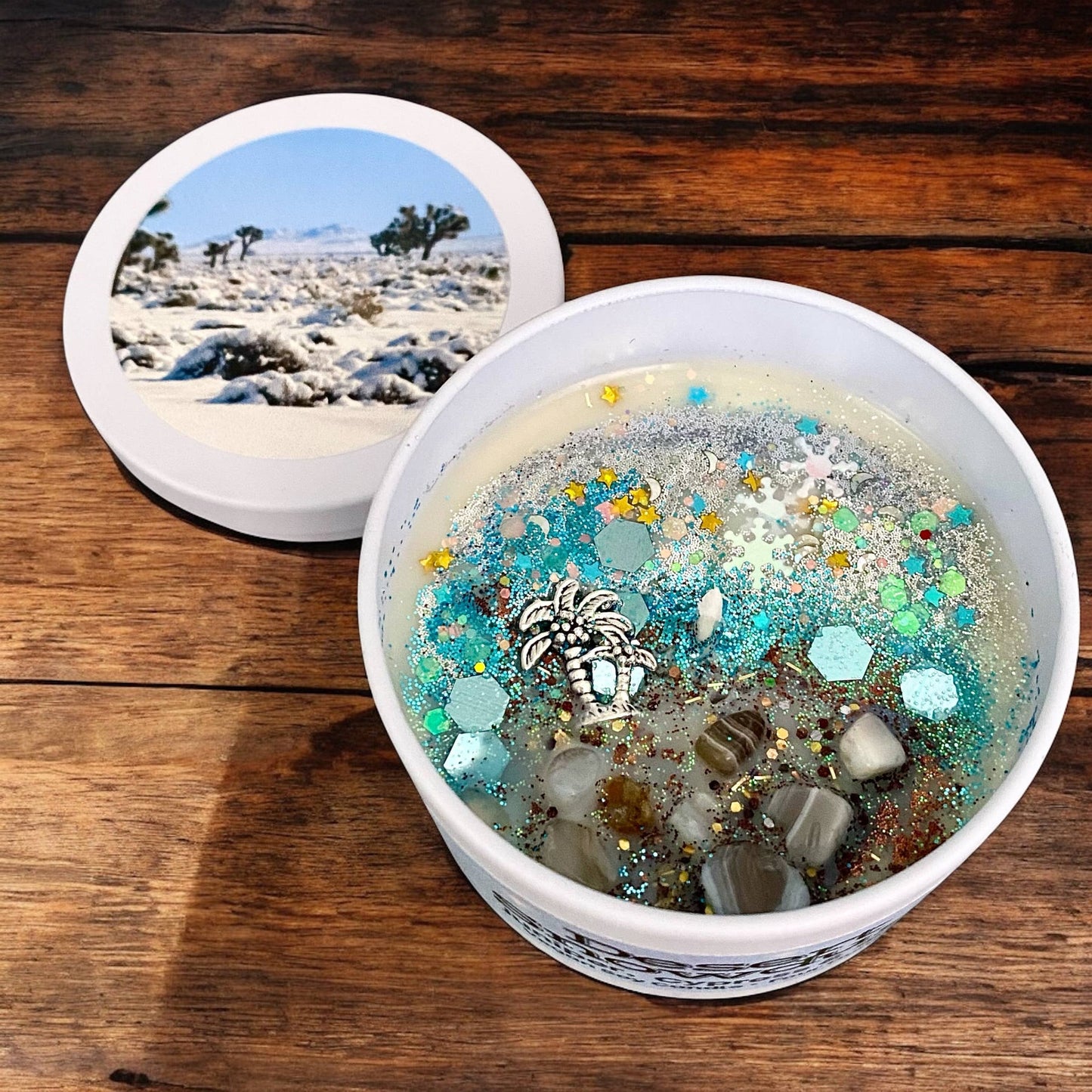 Desert Snowdust Candle | Juniper, Cypress & Sage | Christmas