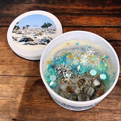 Desert Snowdust Candle | Juniper, Cypress & Sage | Christmas