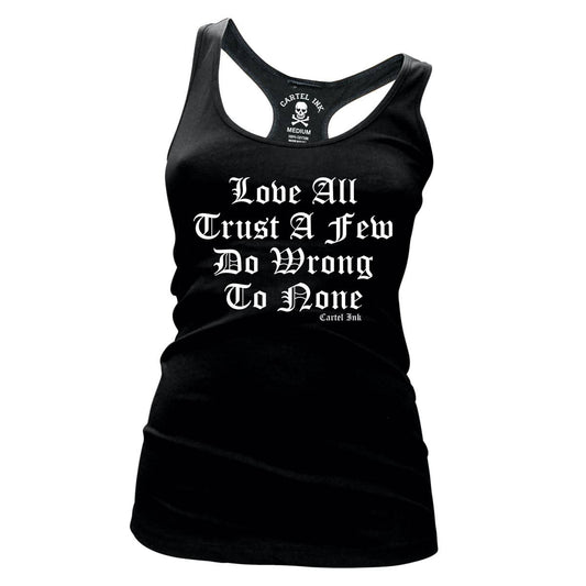 Love All Trust A Few: Black White / M