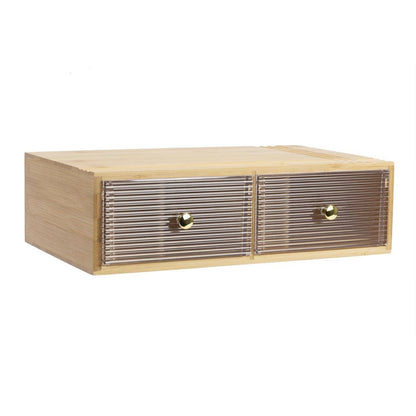 Stylish and Eco-Friendly Bodico Bamboo Cosmetic Storage