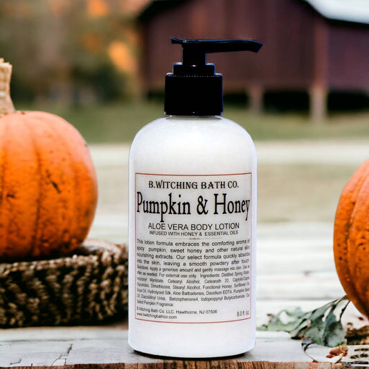 Pumpkin & Honey Aloe Vera Body Lotion 8oz.