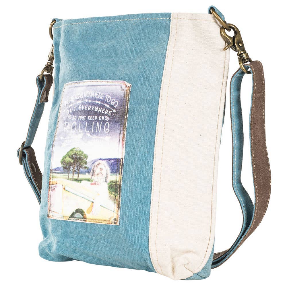 So Just Keep On Rolling Crossbody Bag