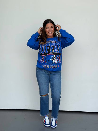Buffalo Oversized Print Sweatshirt
