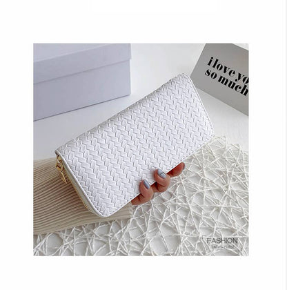 Designer Wallet Card Holder: Grey