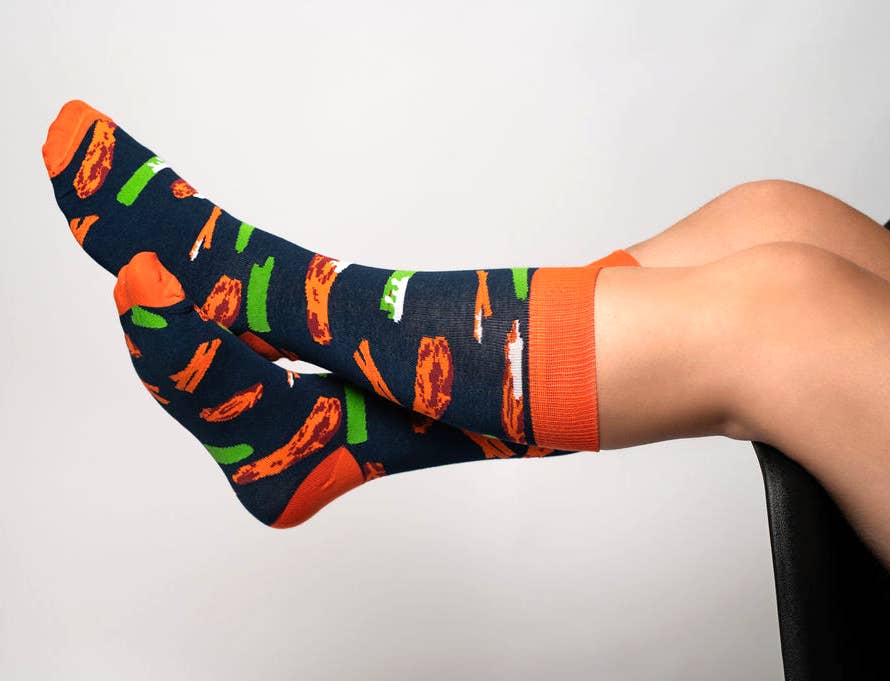 Chicken Wing Socks